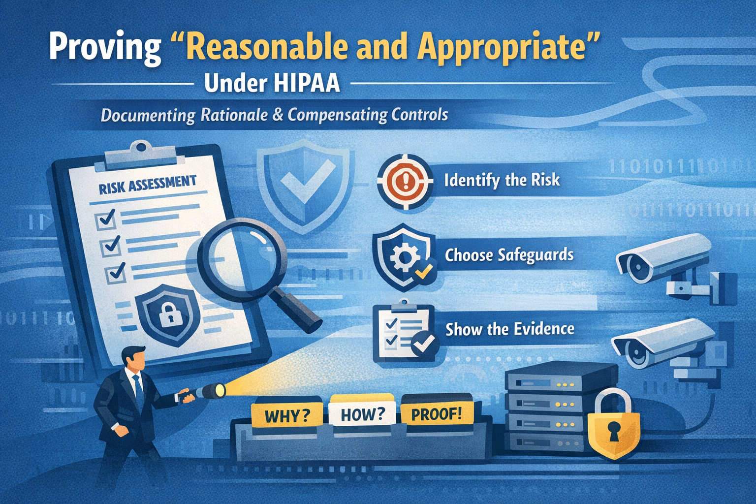 How to Prove “Reasonable and Appropriate” Under HIPAA (Without Sounding Like You’re Guessing)