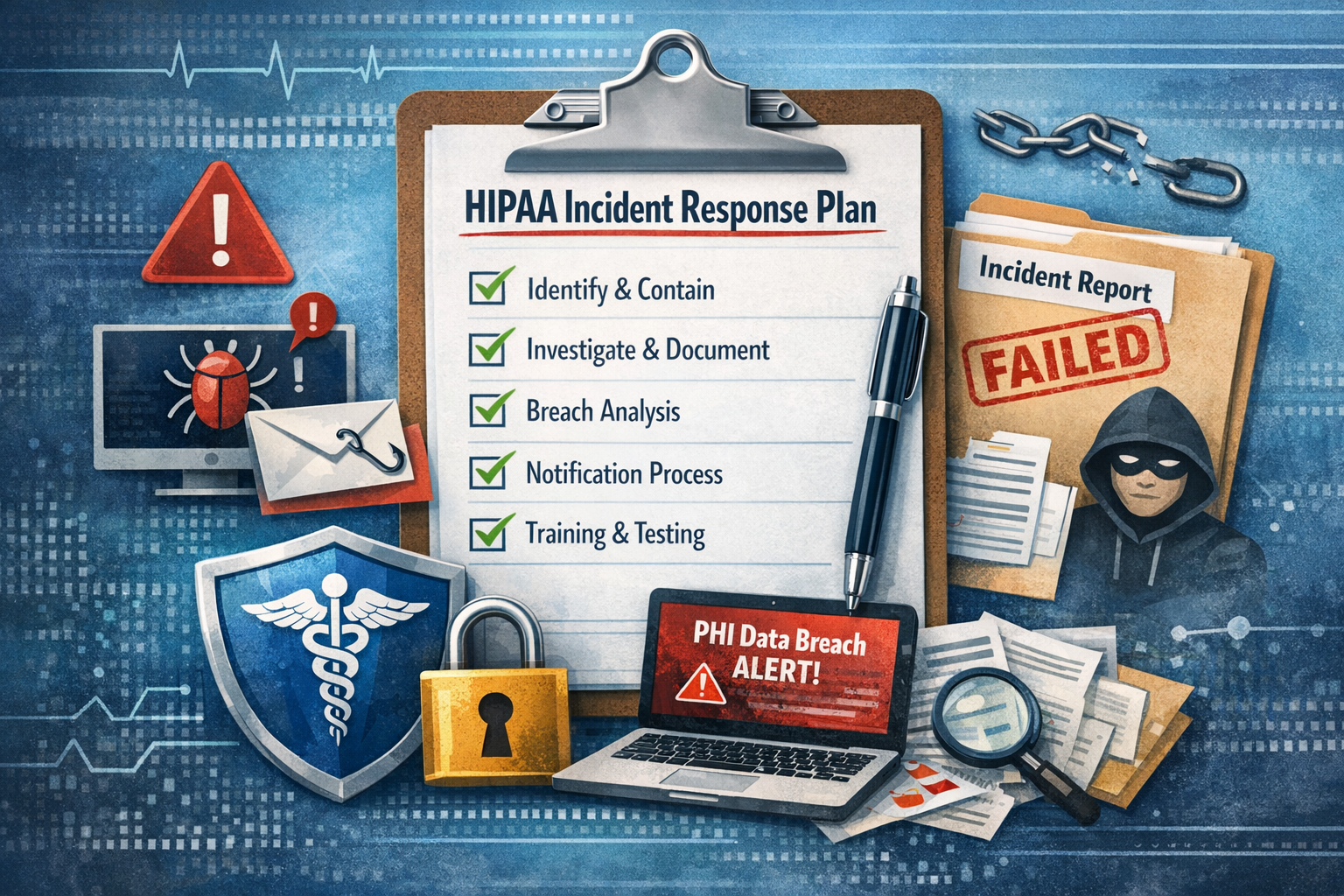 HIPAA Incident Response Plan Template: Minimum Components and Common Failures